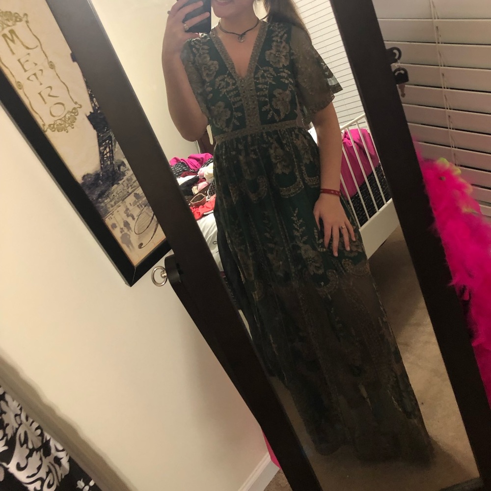 NWOT Altard State Embroidered Maxi